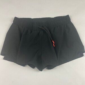 ZYIA Active Black Chill Shorts Women's Size Large
